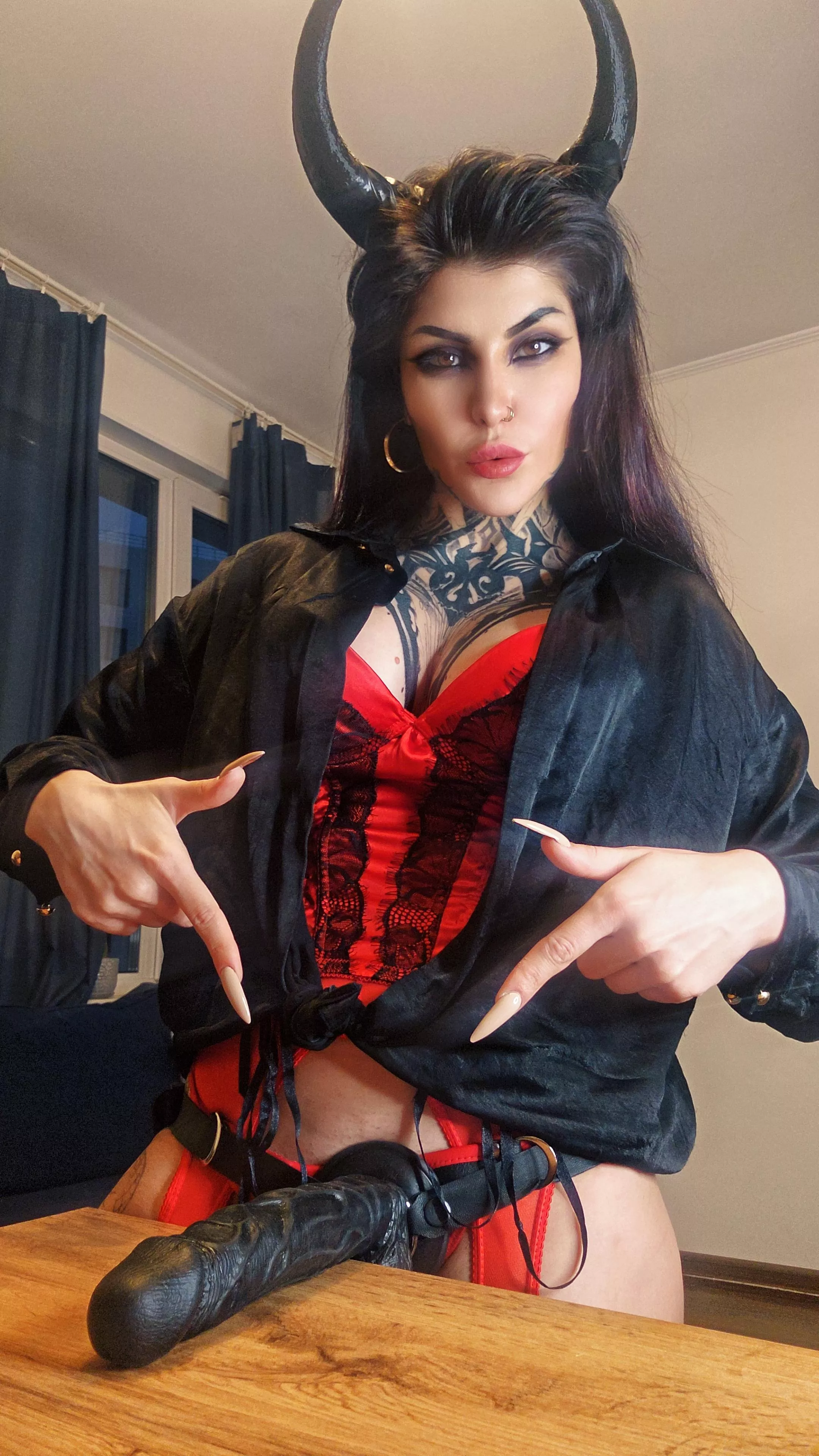 Will you seal a contract with me by sucking my monster cock? posted by Vampandbeauty