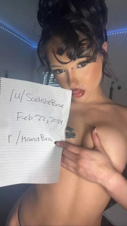 (18F) Verification was apparently not necessary lol... Oh well! by SadisticBrae