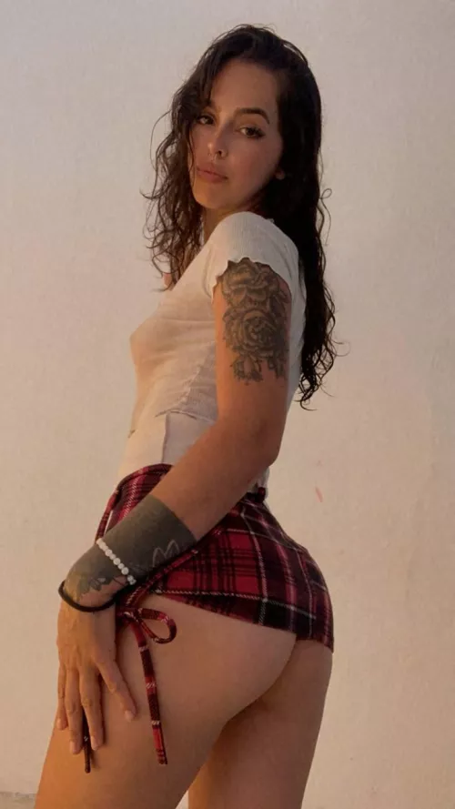 9 Time out of 10 when I have my ass out in my school outfit I want to get dick because school is stressing me out.. Would you come over if I asked nicely daddy? by PeeWee1SEANFTW