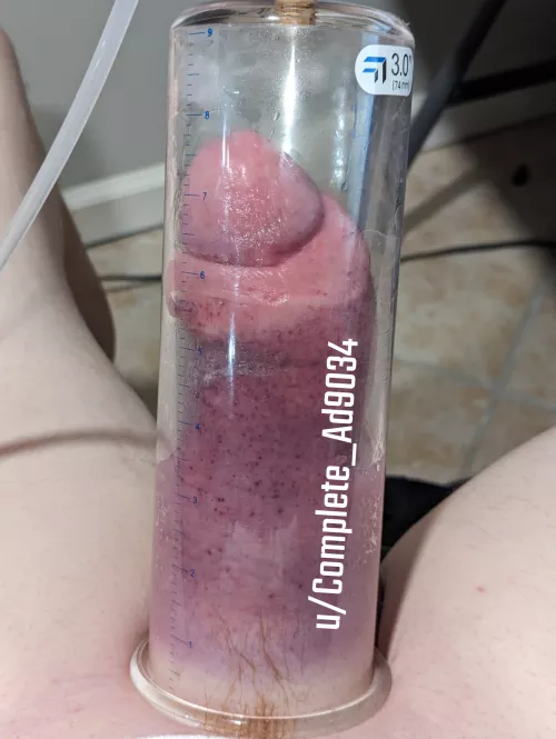 Almost 8 inches in the 3.0