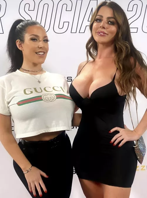 Angela White & Sophie Dee by DecentBorder2869