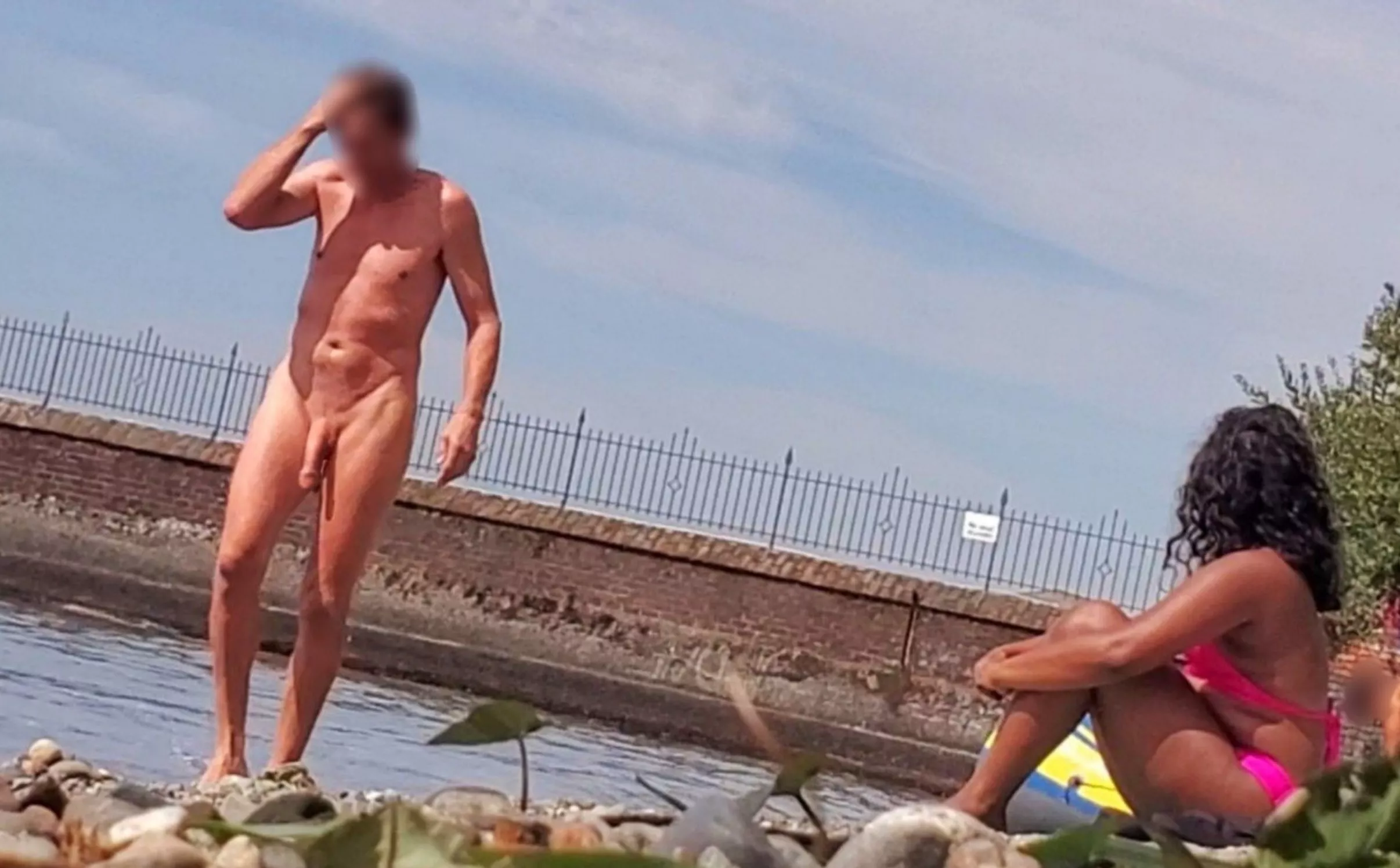 Beach Cfnm is always great with a pink bikini posted by Inevitable-Night-611