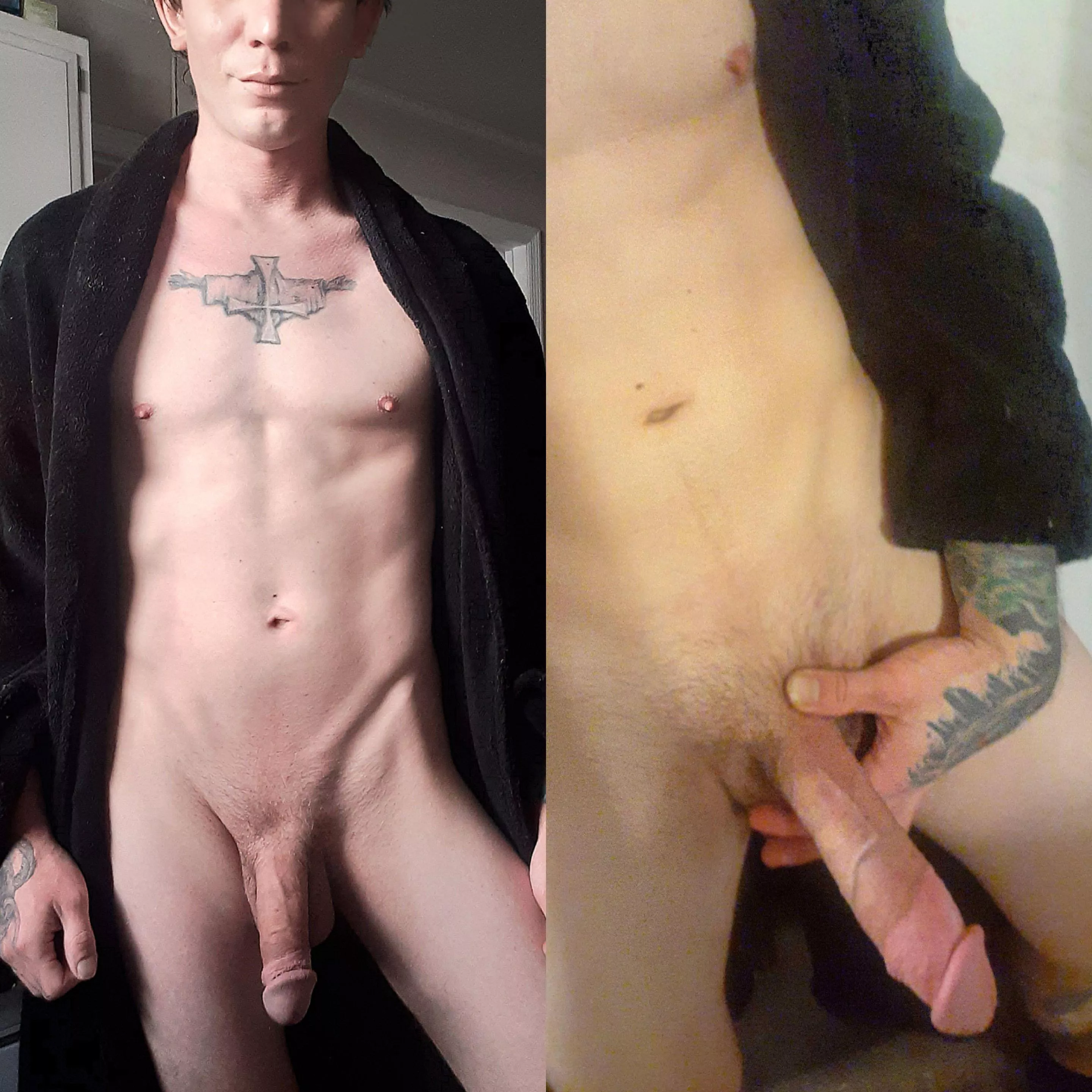 Before and after you blow me. posted by exhibit0rX