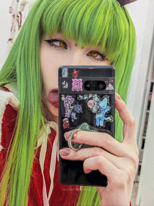 C.C. from Code Geass cosplay by kitich_ka by highiced