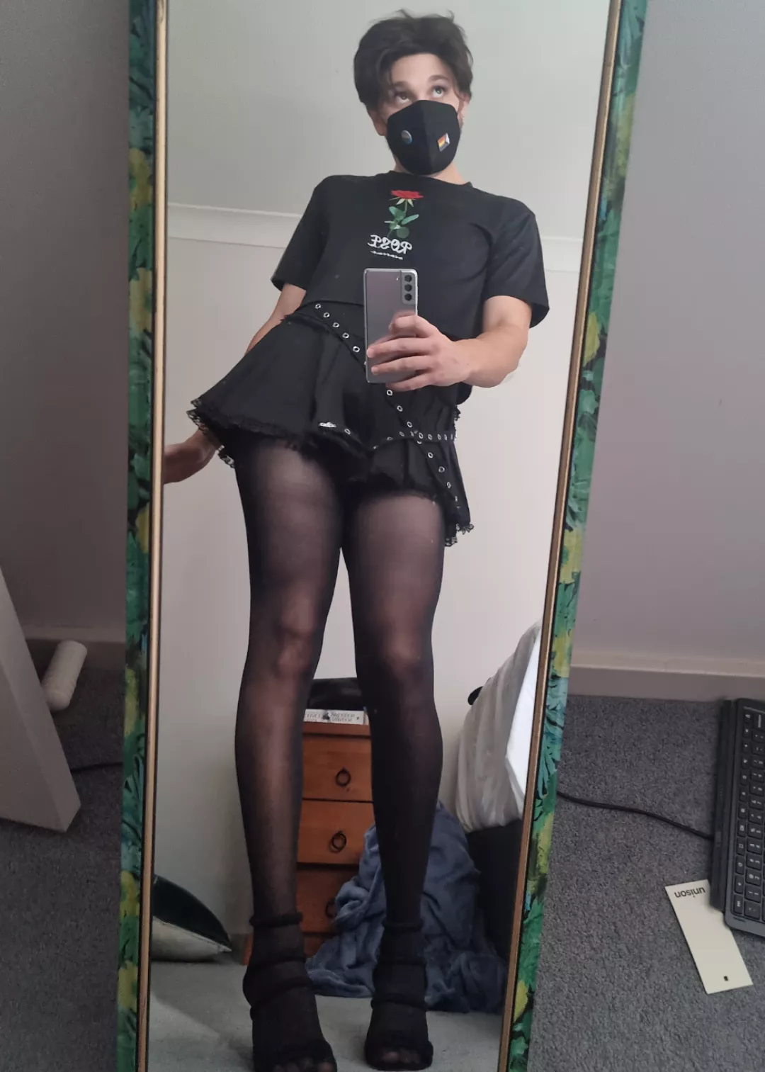 Feeling extra cute today ☺️ posted by AM901