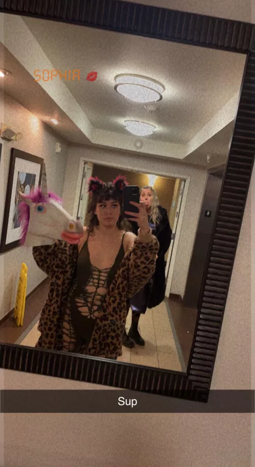 Getting silly goosy at the hotel afters by Cherrybombimbo