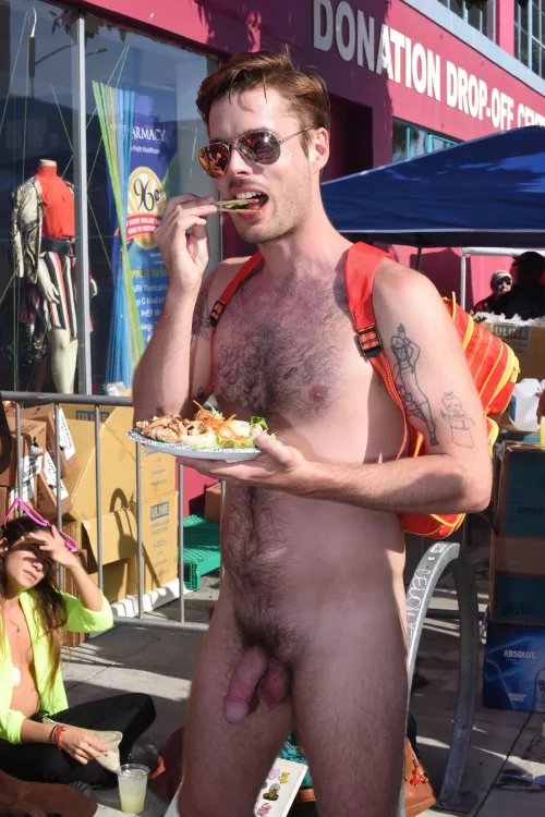 He thinks it's yummy and she thinks he's yummy. by Organic-Map-9436