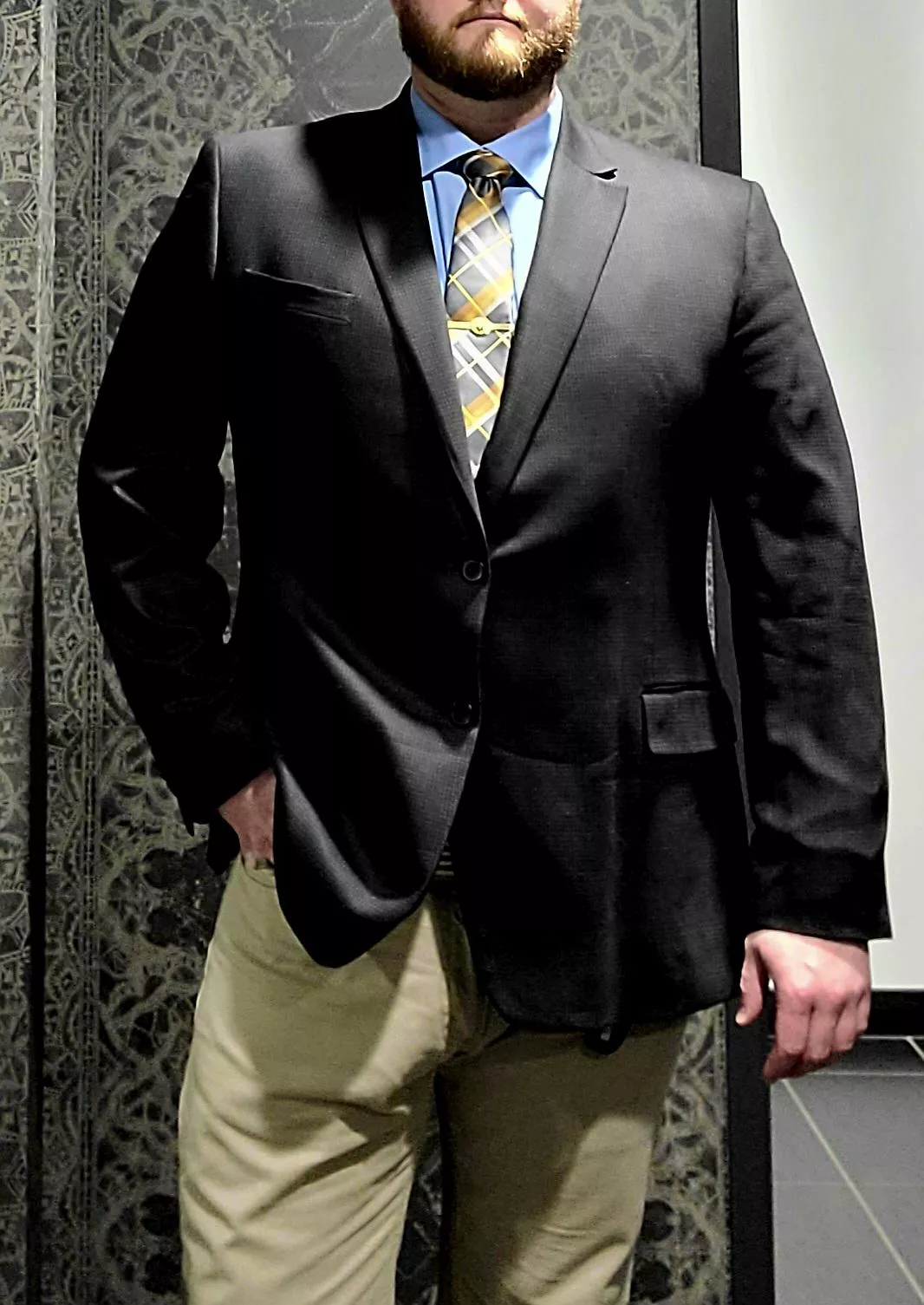 How I showed up for my job interview, think they noticed? posted by Scary_Description_56