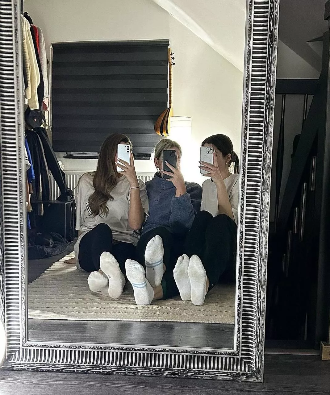 If you want the set of the three of us then follow me on Reddit and write done🥰😋👣💖 posted by YasminxFeet