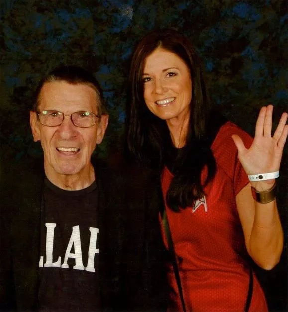 India & Leonard Nimoy posted by Main_Calligrapher_77