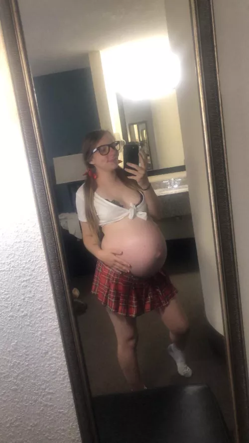 Just your lonely pregnant schoolgirl by itskayla1313