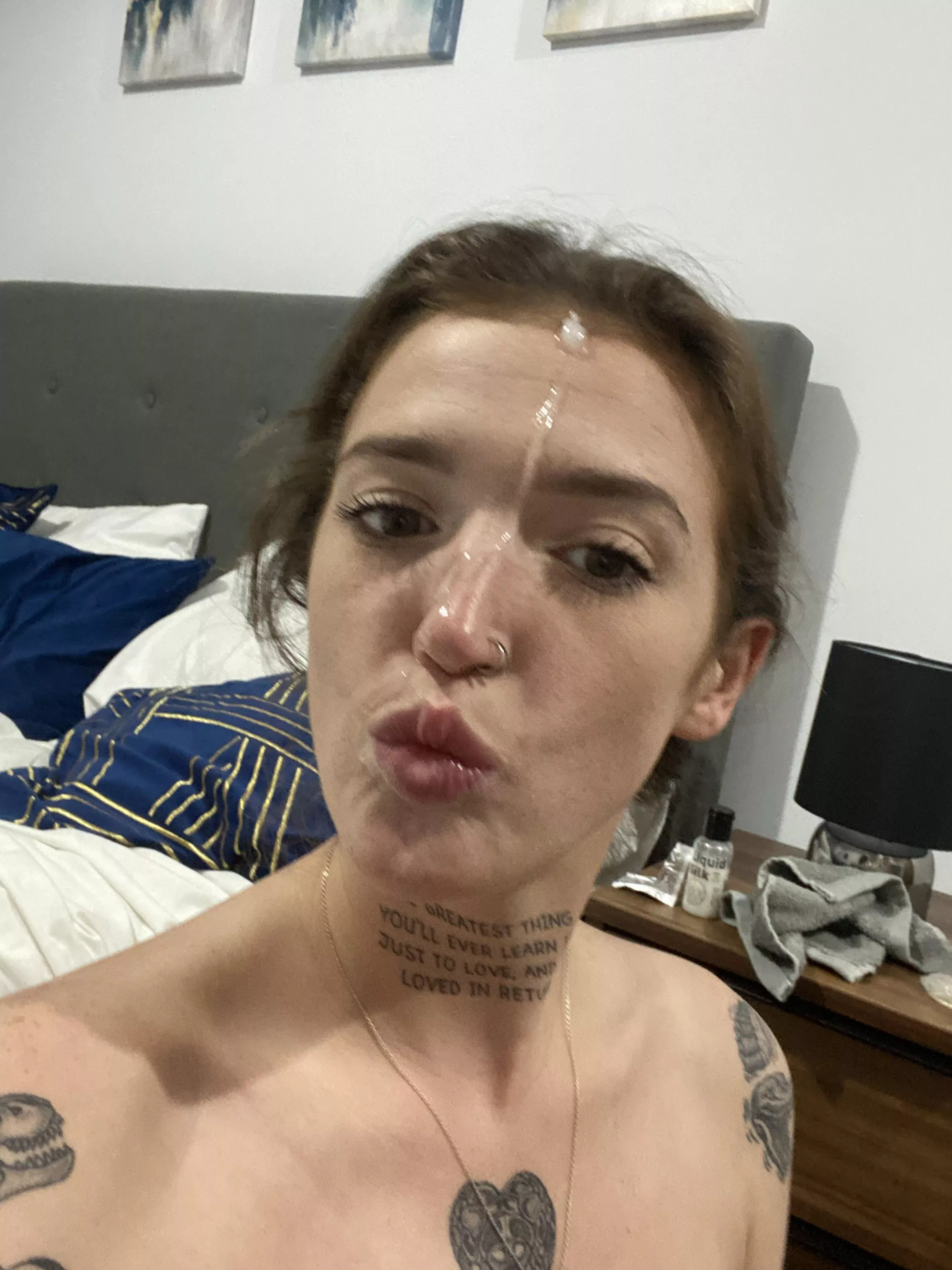 Kiss me after you cover my face? posted by chaps_xx