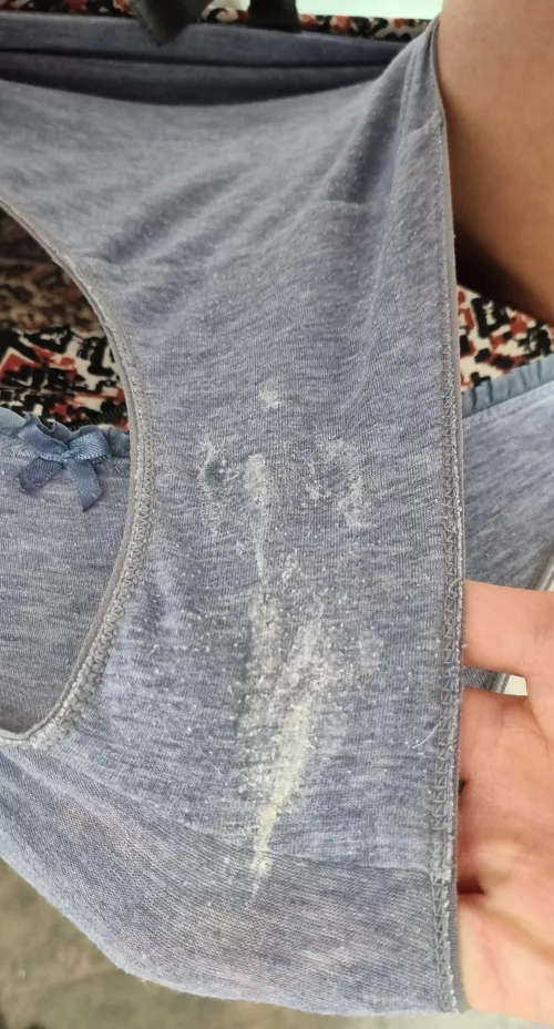 My dirty panties after all day <3 by bodyliketeen