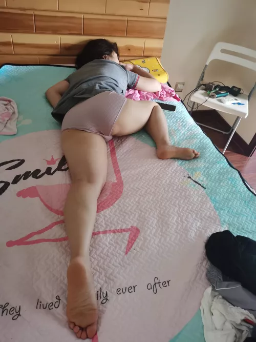 Napping in panties by LieutenantPanties