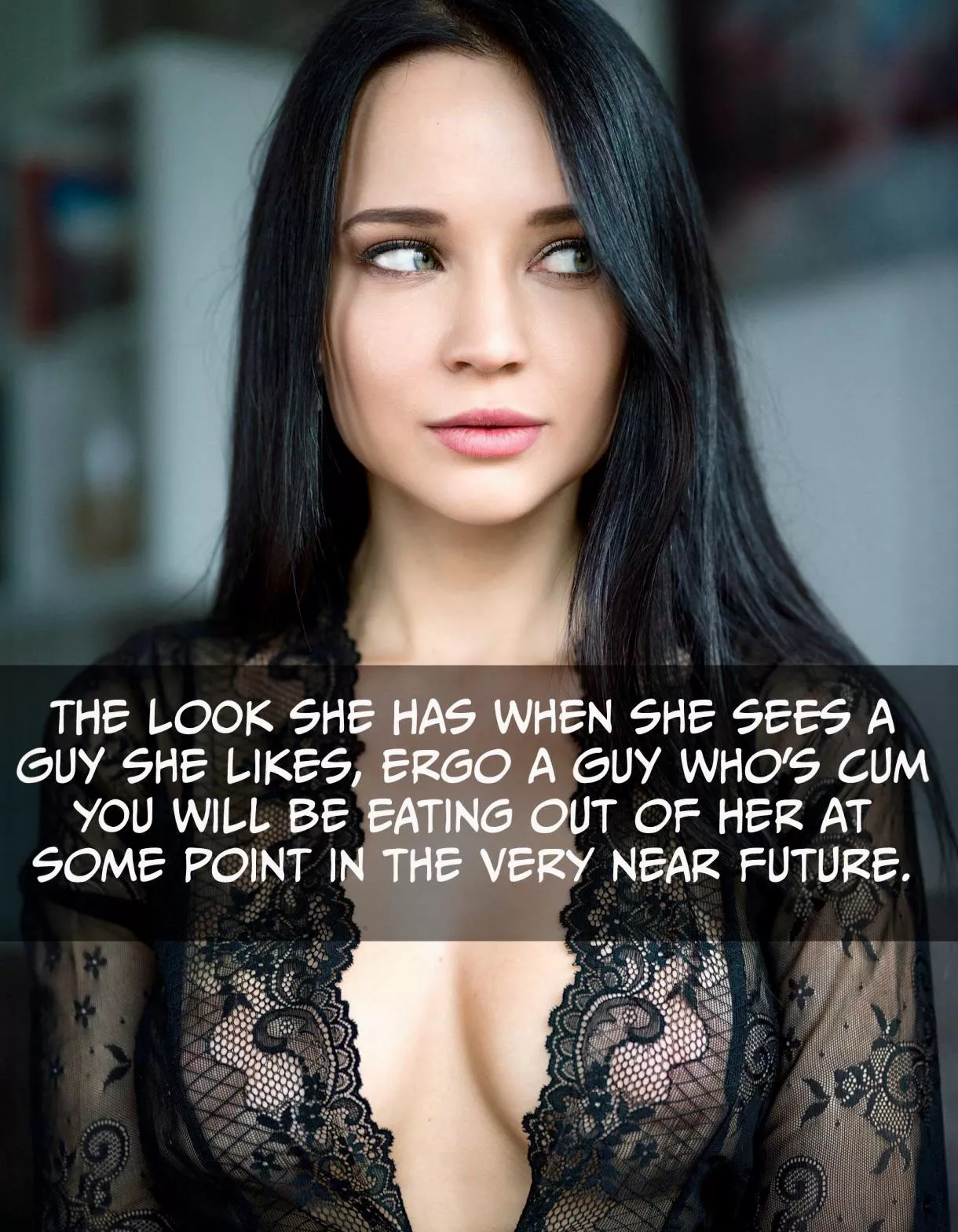 No matter who’s been there first, I’d eat her all day long.  posted by biffa_b_