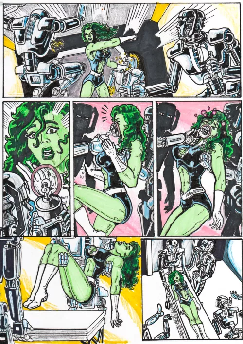 She hulk gassed and captured  by Thepredator38