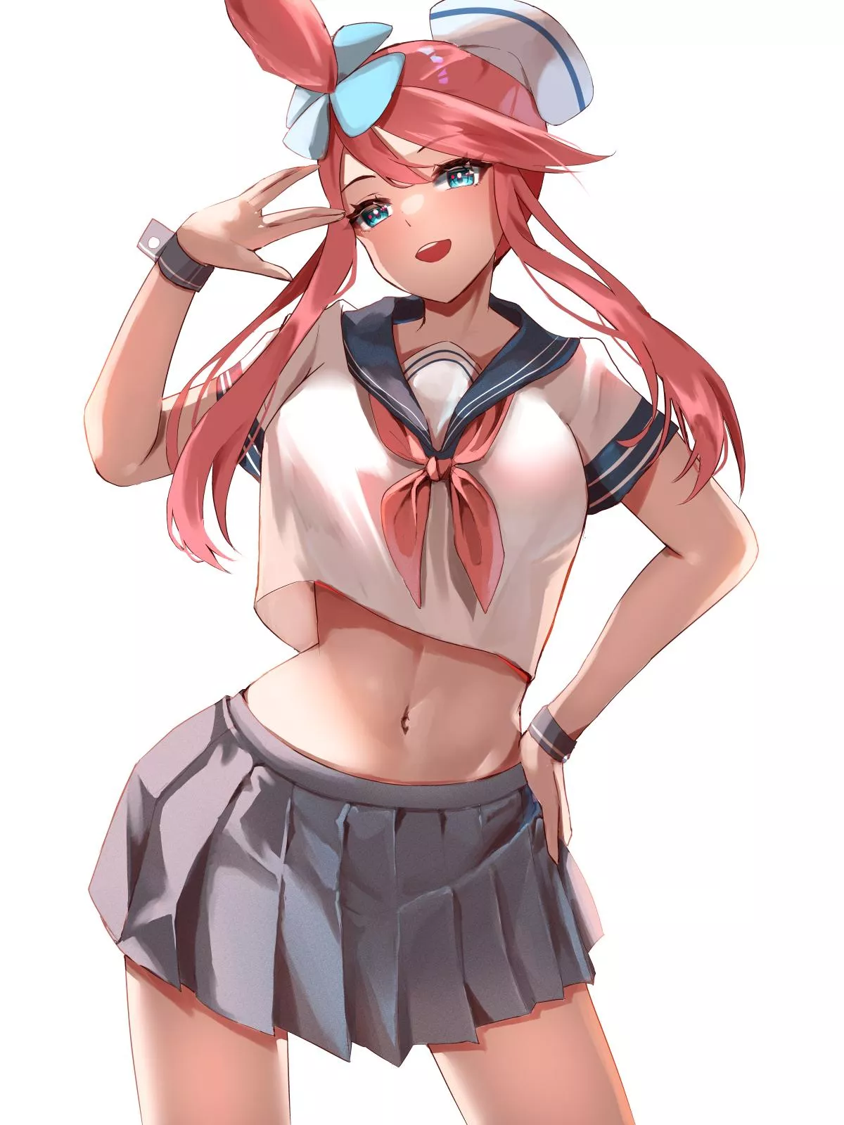 Skyla in a sailor uniform posted by LafterMastr