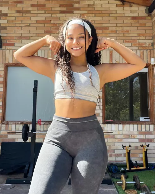 Sun-kissed and sweaty by Critical_Quantity_60