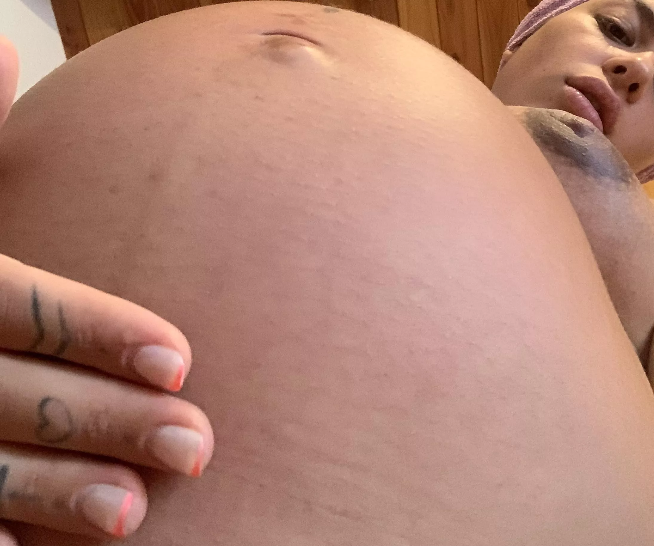 Thats your POV sucking my preg pussy posted by MatildaGodess