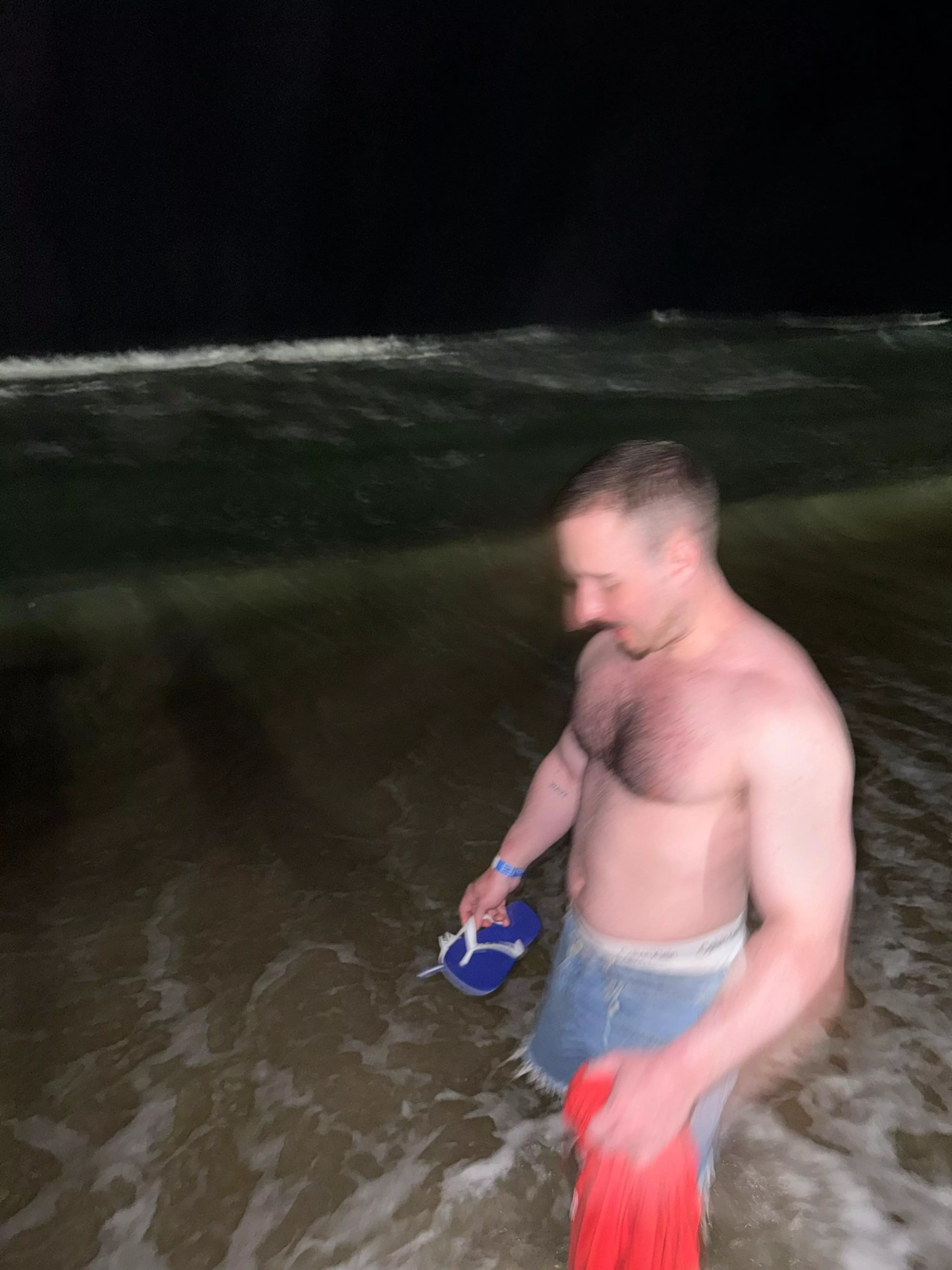 The beach in Rio de Janeiro at night is so fun  posted by acuraintegral