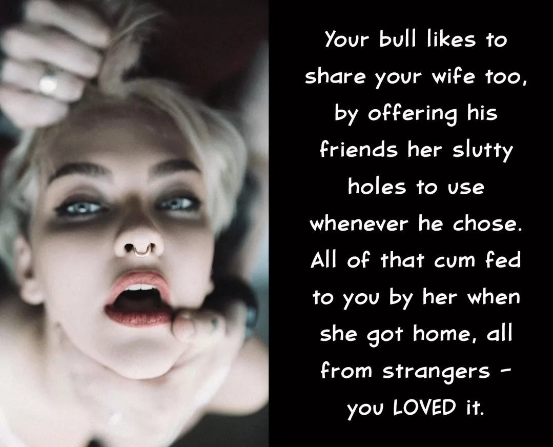 You share her, he shares her, then she shares back to you - the perfect circle…  posted by biffa_b_