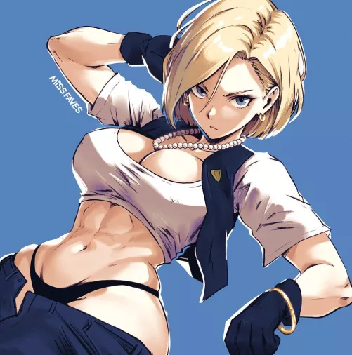 Android 18 (MissFaves) [Dragon Ball] by Kuro-Oji