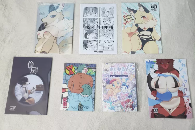 Been Here For Some Time Might As Well Showcase What I Got Physically (Kemono/Furry) by Sea-Suggestion1236