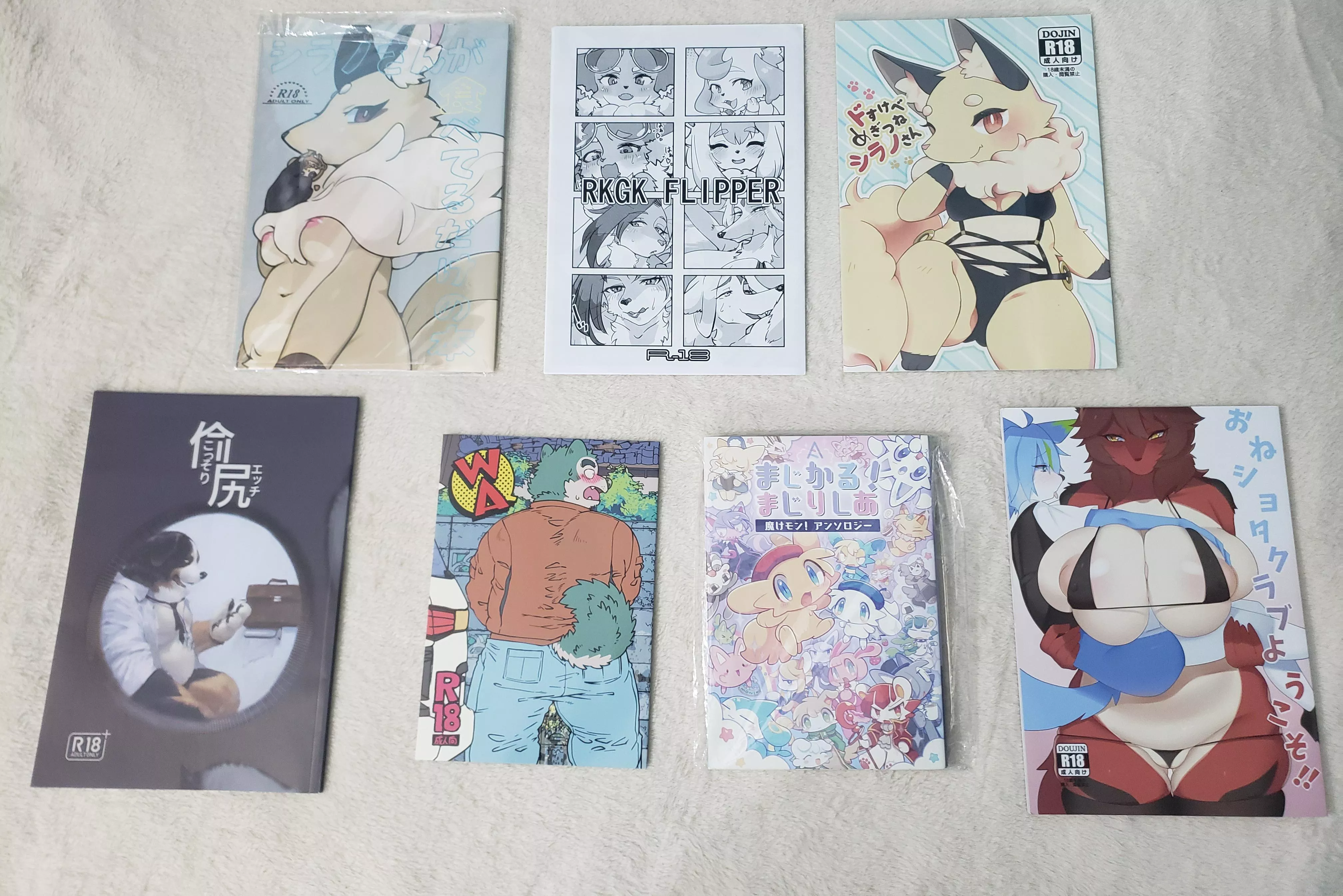 Been Here For Some Time Might As Well Showcase What I Got Physically (Kemono/Furry) posted by Sea-Suggestion1236