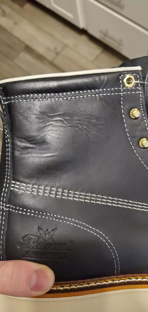 Brand new thorogood moc toe question by nomnomfriedchicken