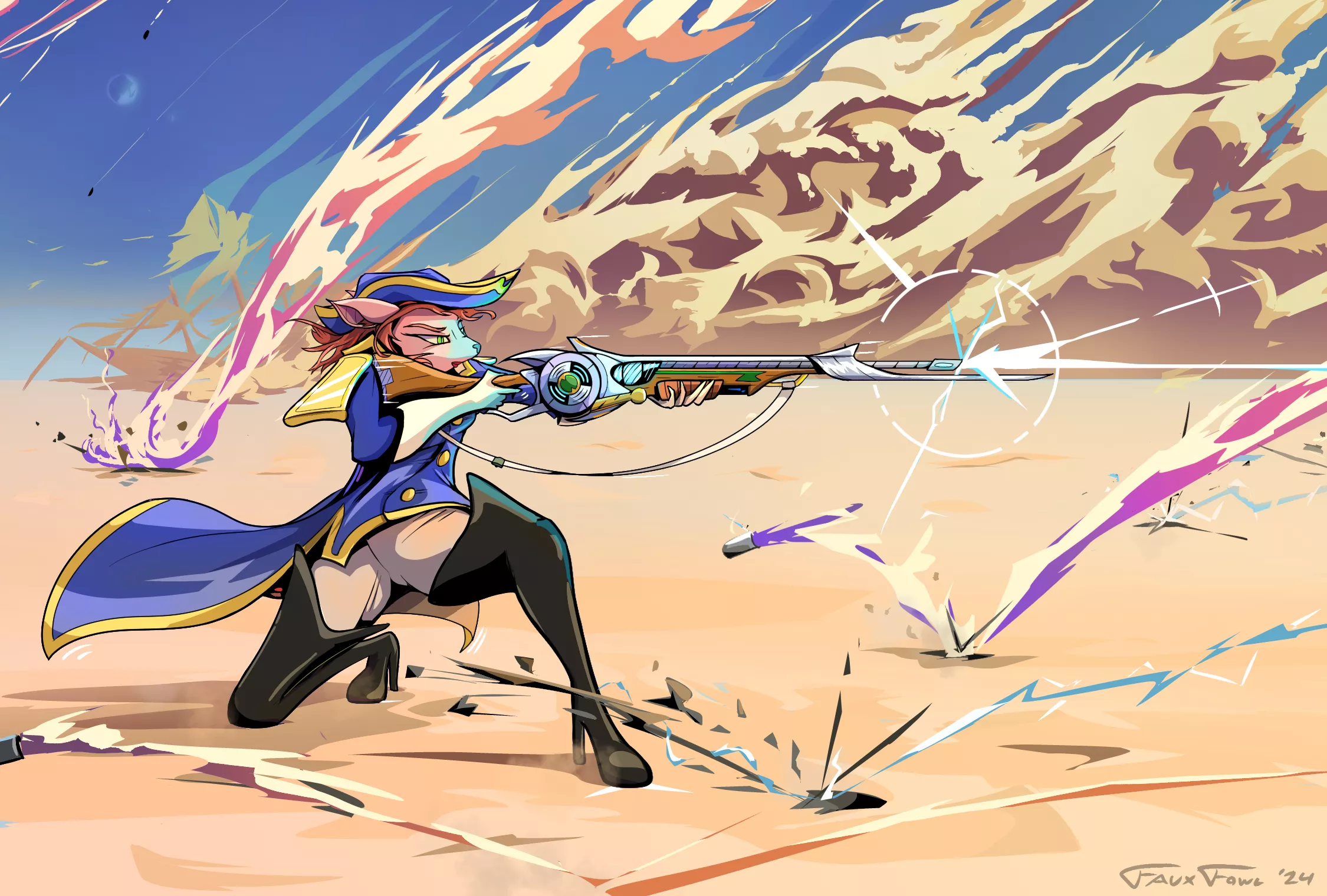 Captain Amelia Fanart! (FauxFowl) posted by FauxFowl