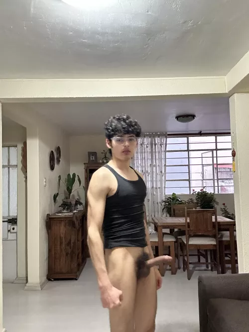 Don’t mind me, I’m just hard on my living room. by gasque_films