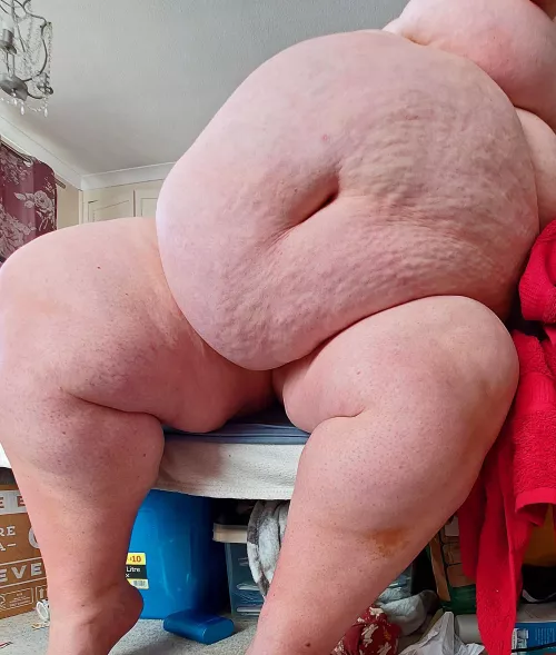 Don't you just want to be engulfed by this body.  by brandibellissbbw