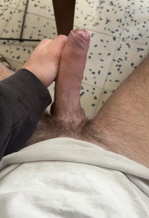 Fat uncut cock by BuckoHandz