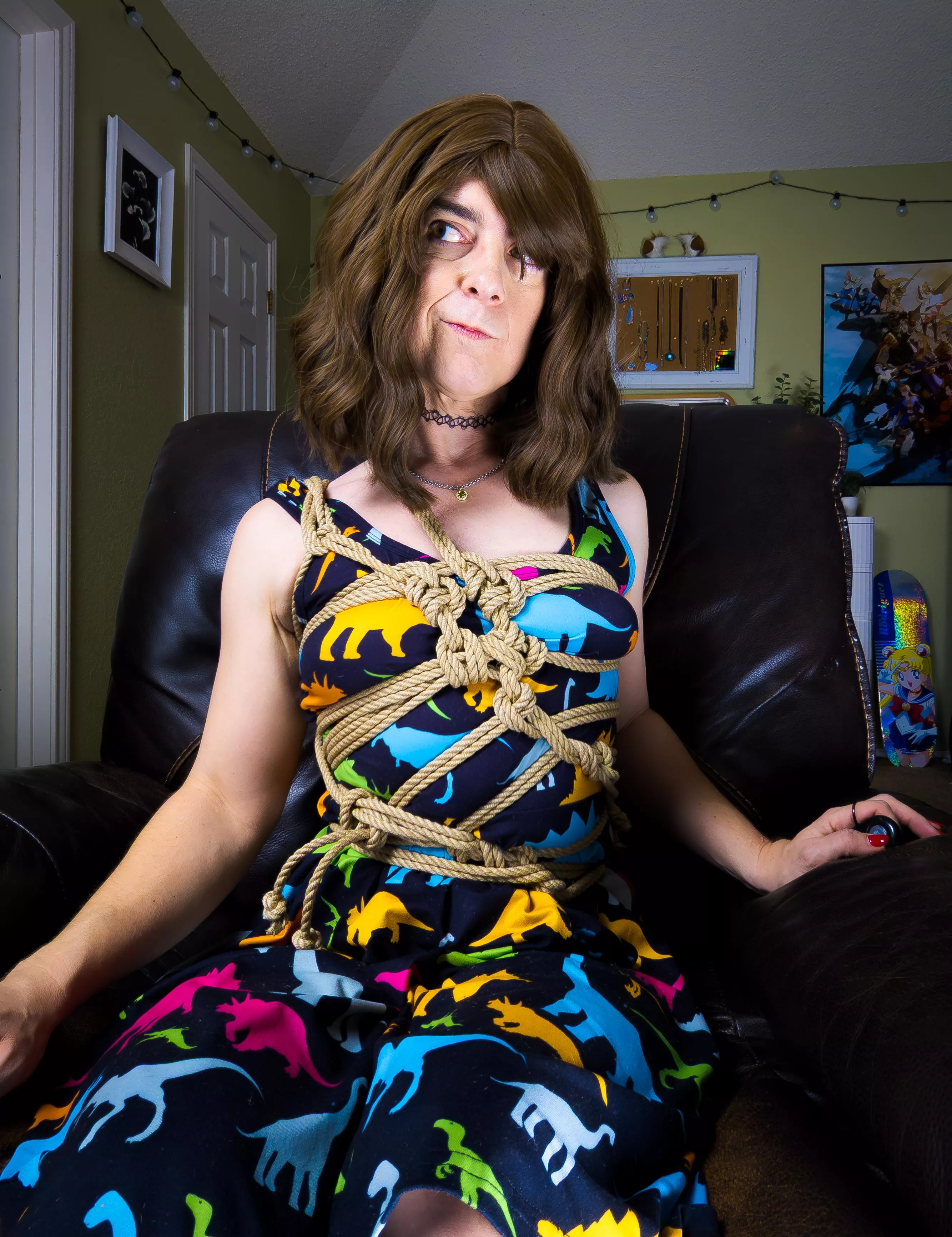 Freestyle (chaos) chest harness I vomitted on myself  posted by SummaryExecutions