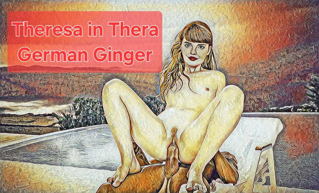 German Ginger in Greece getting stuffed posted by evfrema