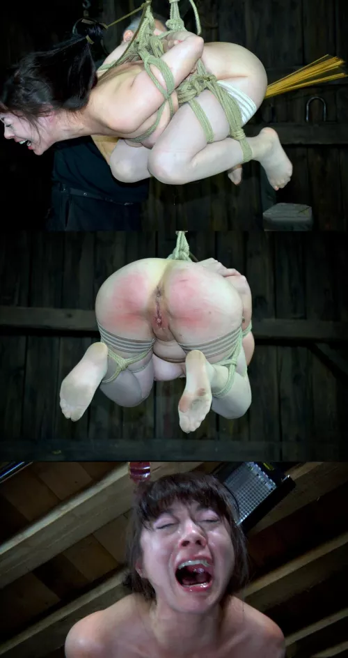 Hanging in mid-air, screaming, as PD promises that he's not *deliberately* trying to hit your labia. by nubsimp