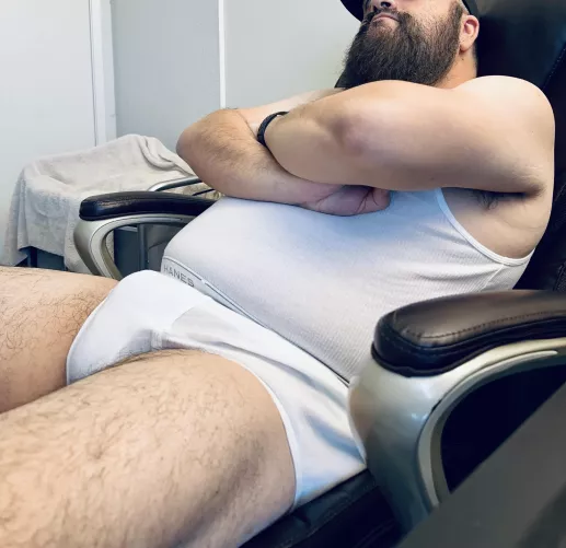 Hey guys. Join my Tighty Whites Telegram group. Link in bio. 😈 by NorCalBearCub