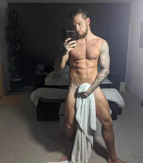 I'm all cleaned up for you  by sh_flex