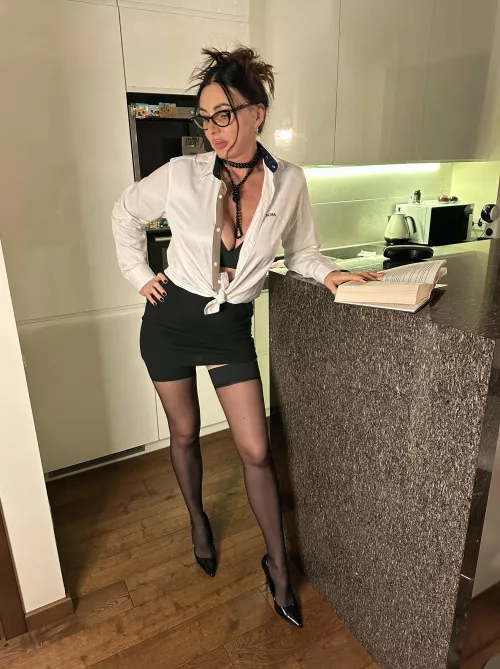 I’m not wearing panties under this and I’m hoping I’ll get a chance to show someone at work by KTSPOT