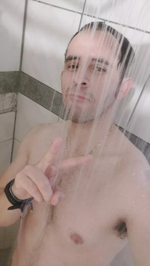 Let's shower together to save water!! Top Gaymer gymrat geek here (37) by RevilZJob