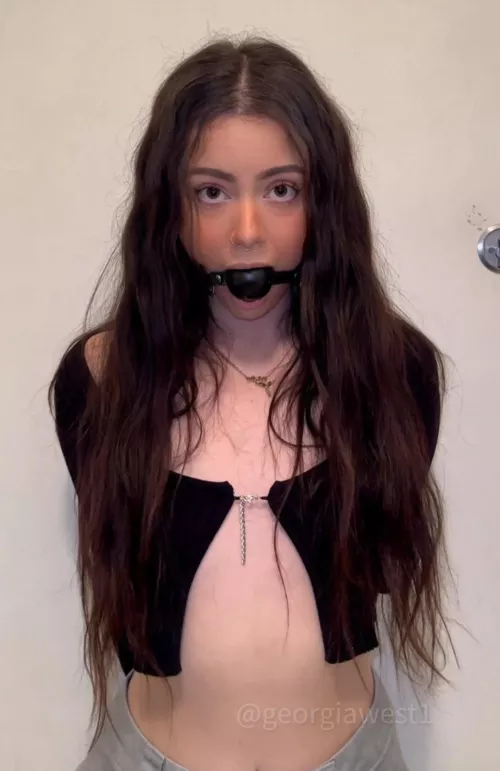 Love how submissive wearing my gag makes me feel by georgiawest1