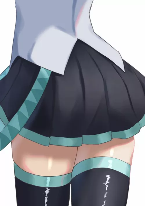 Miku's thighs by Horny_Lia_