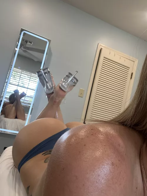 My stage shoes came in and my ass is looking fit! by fitnesswife1983