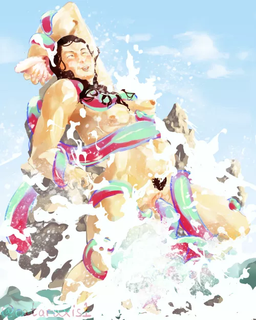 On the Rocks (me, @cataraxis1) by cataraxis