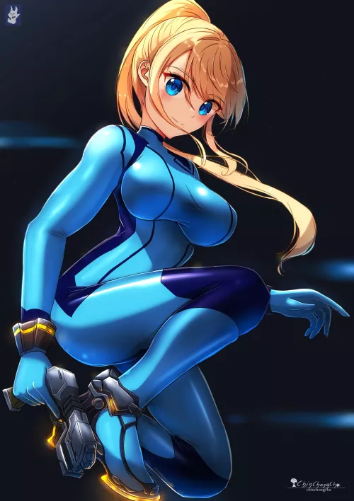 Samus Aran [Metroid] by CheetahSperm18