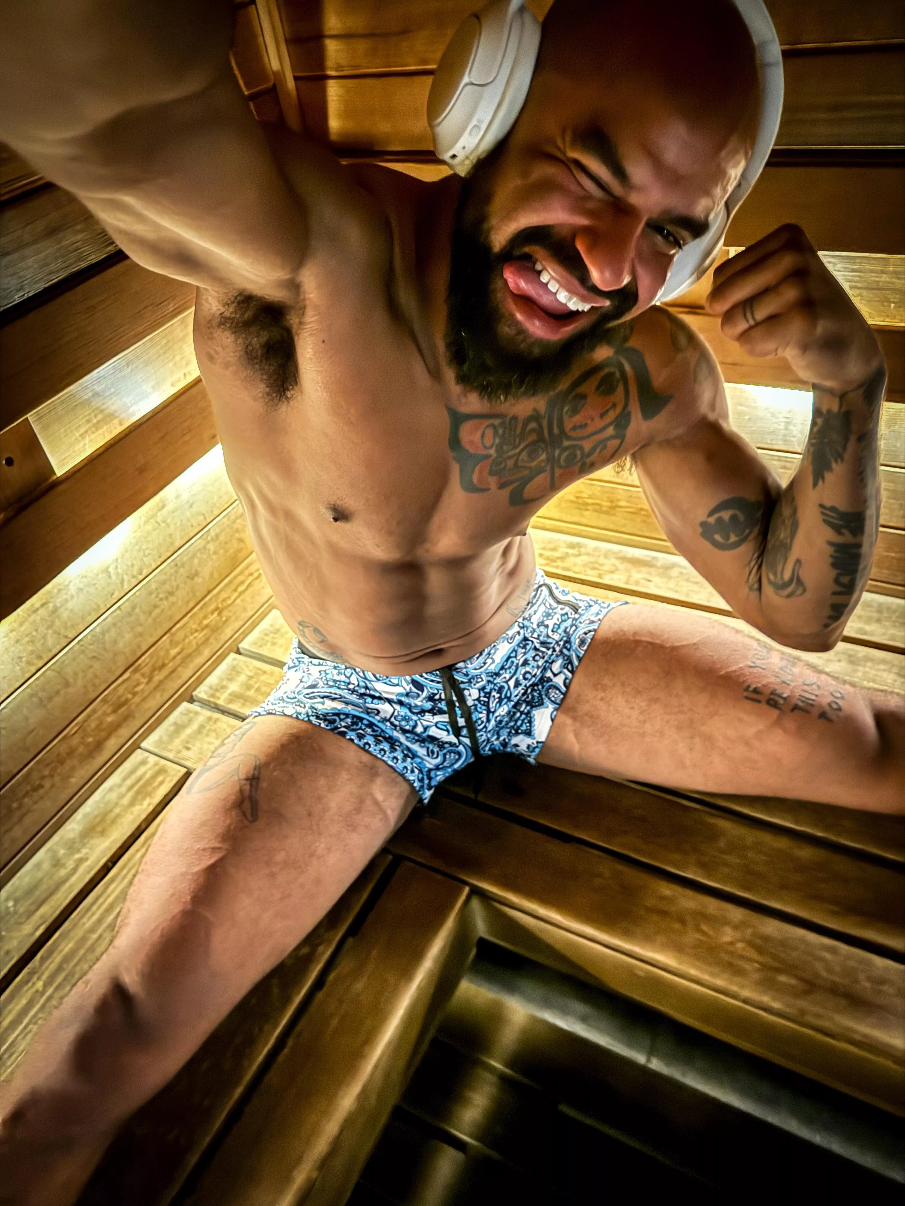 Sauna Time posted by TheTroyLove