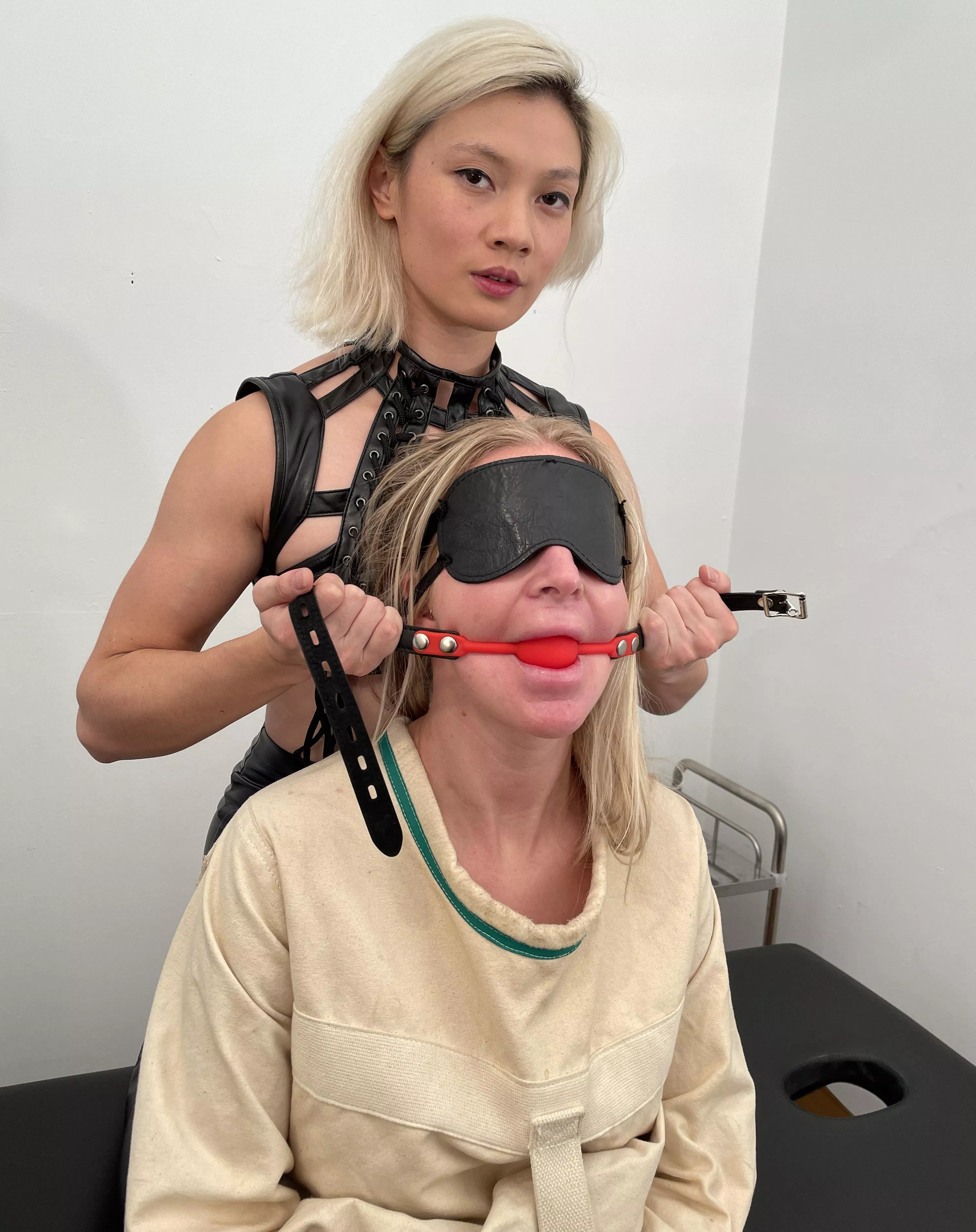 She was getting a little crazy, so I had to keep her quiet posted by MistressLotusX