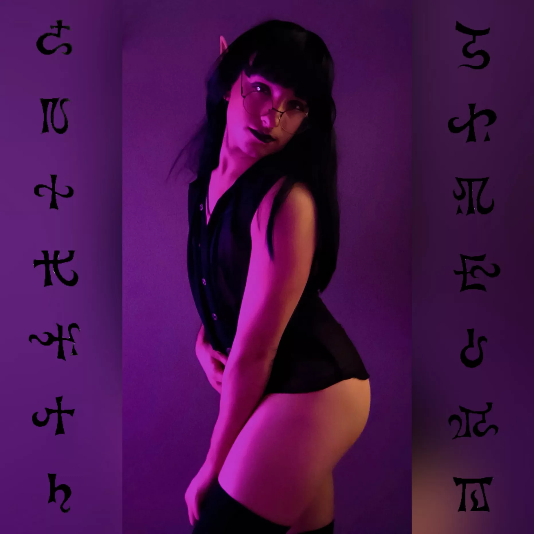 So you are here to learn the secrets of the elves 💜 posted by belleWhite-x