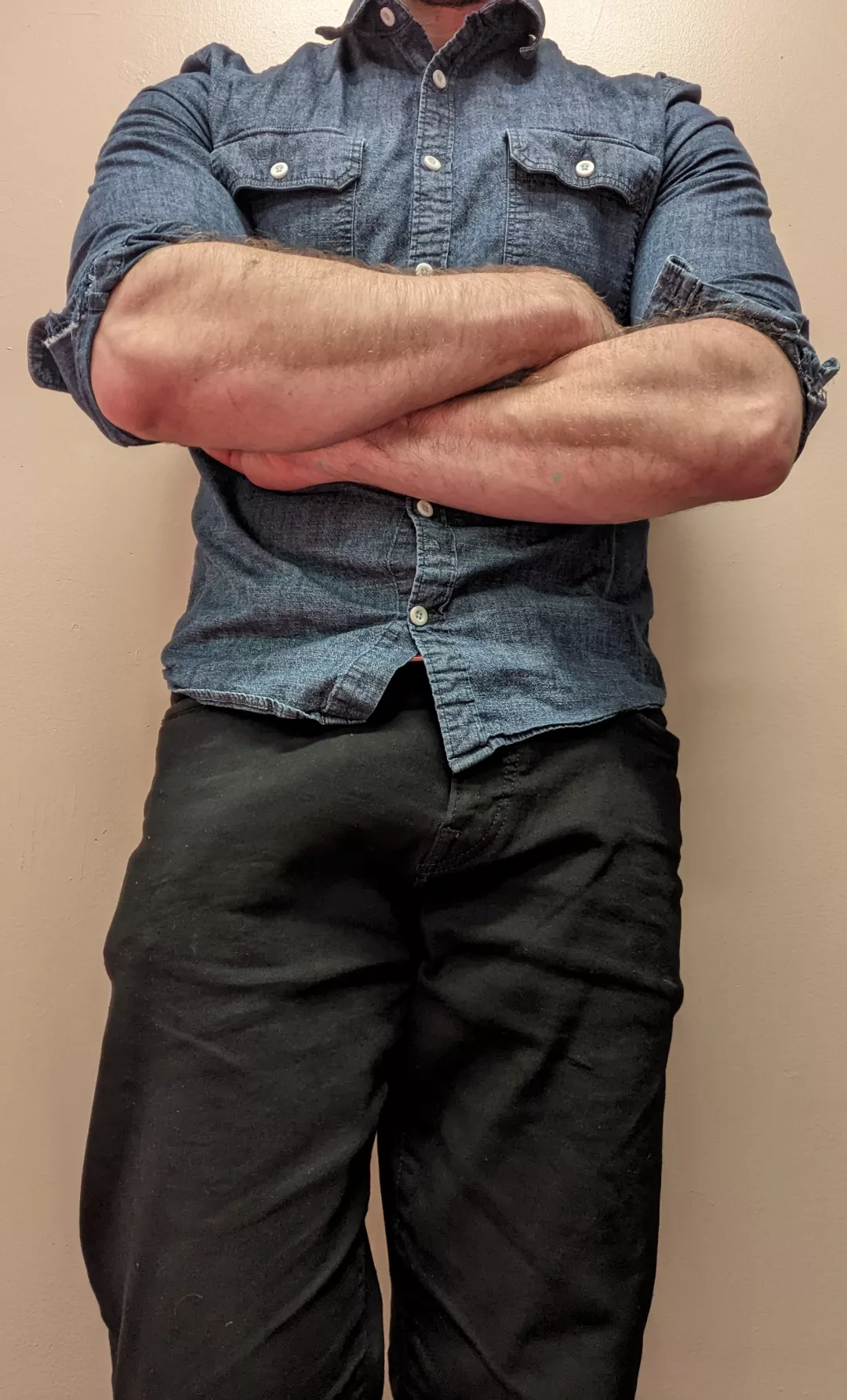 Strong forearms and a big cock imprint. posted by potatoe1987