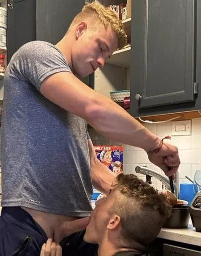 Sucking out the “cream” for the omelette  posted by PeteGuy23